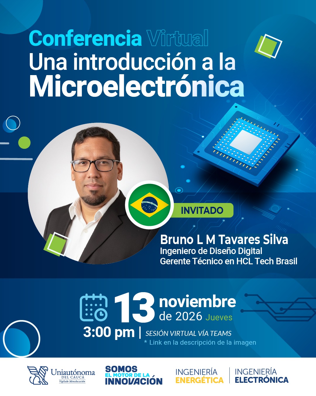 Conferencia Virtual: Introducción a la Microeléctronica