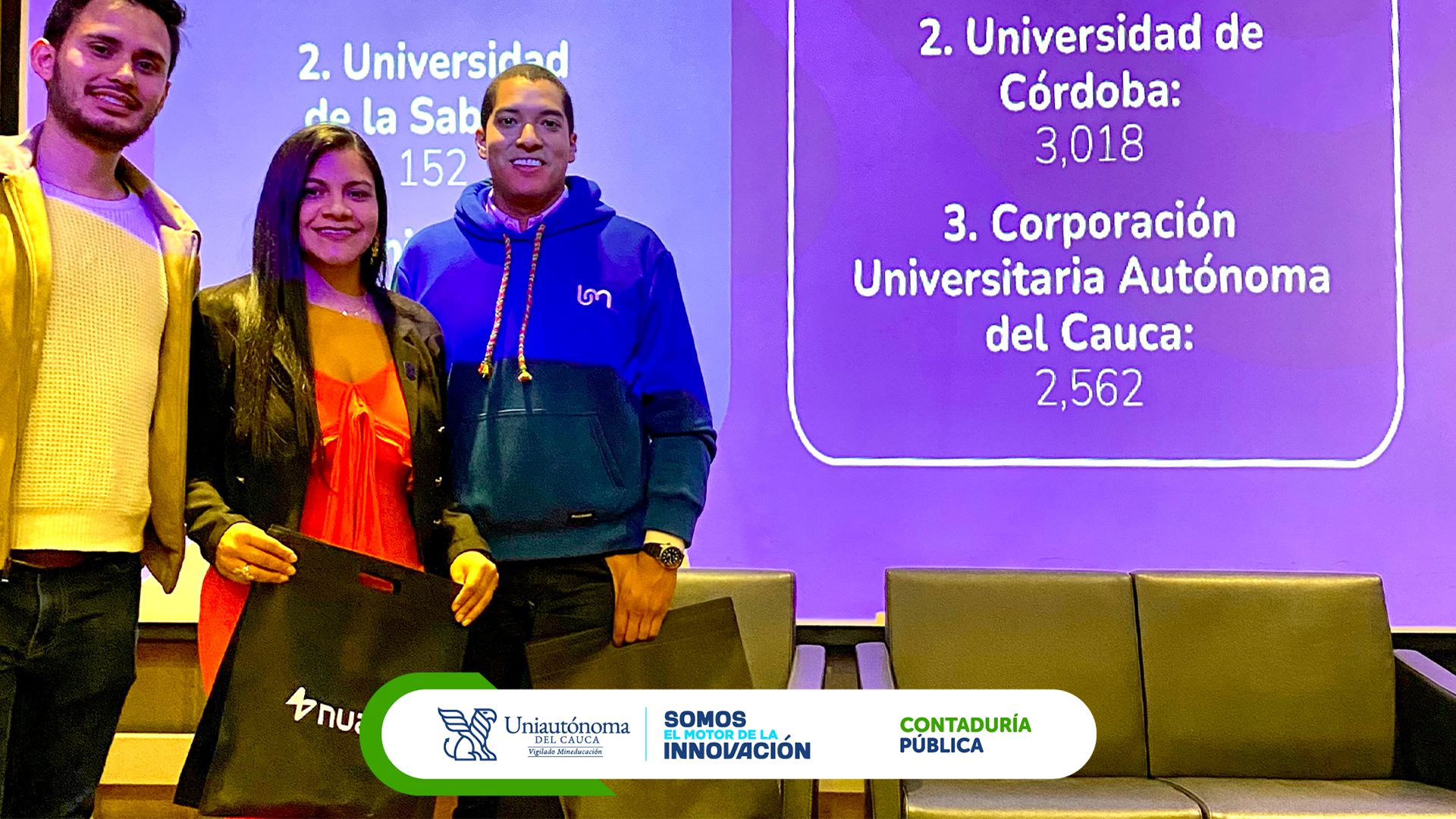 Uniautónoma del Cauca se destaca en concurso nacional bursátil y obtiene tercer lugar en volumen de operaciones