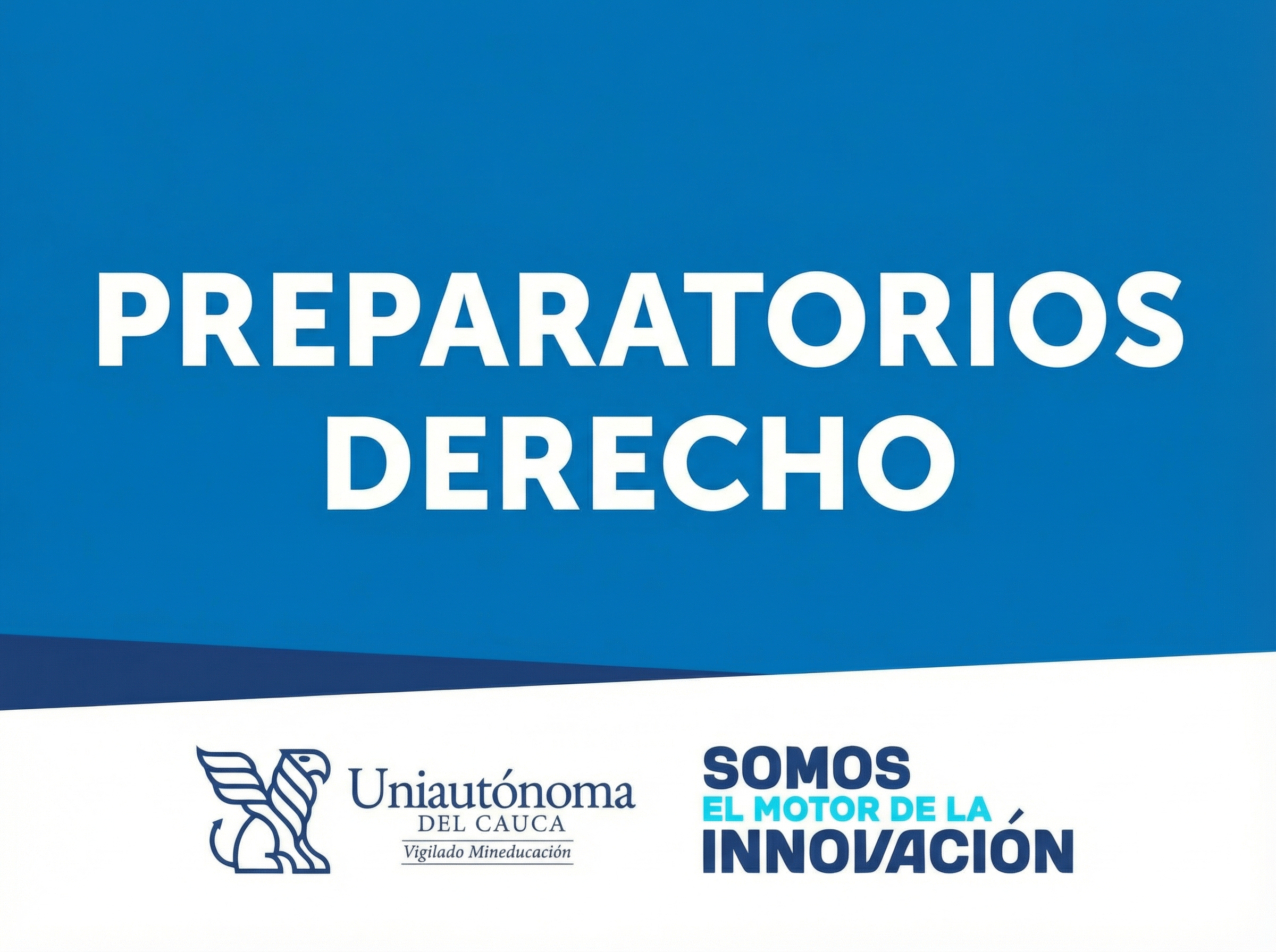 Preparatorios 2026 – Programa de Derecho