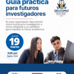 Capacitación – Guía práctica para futuros investigadores