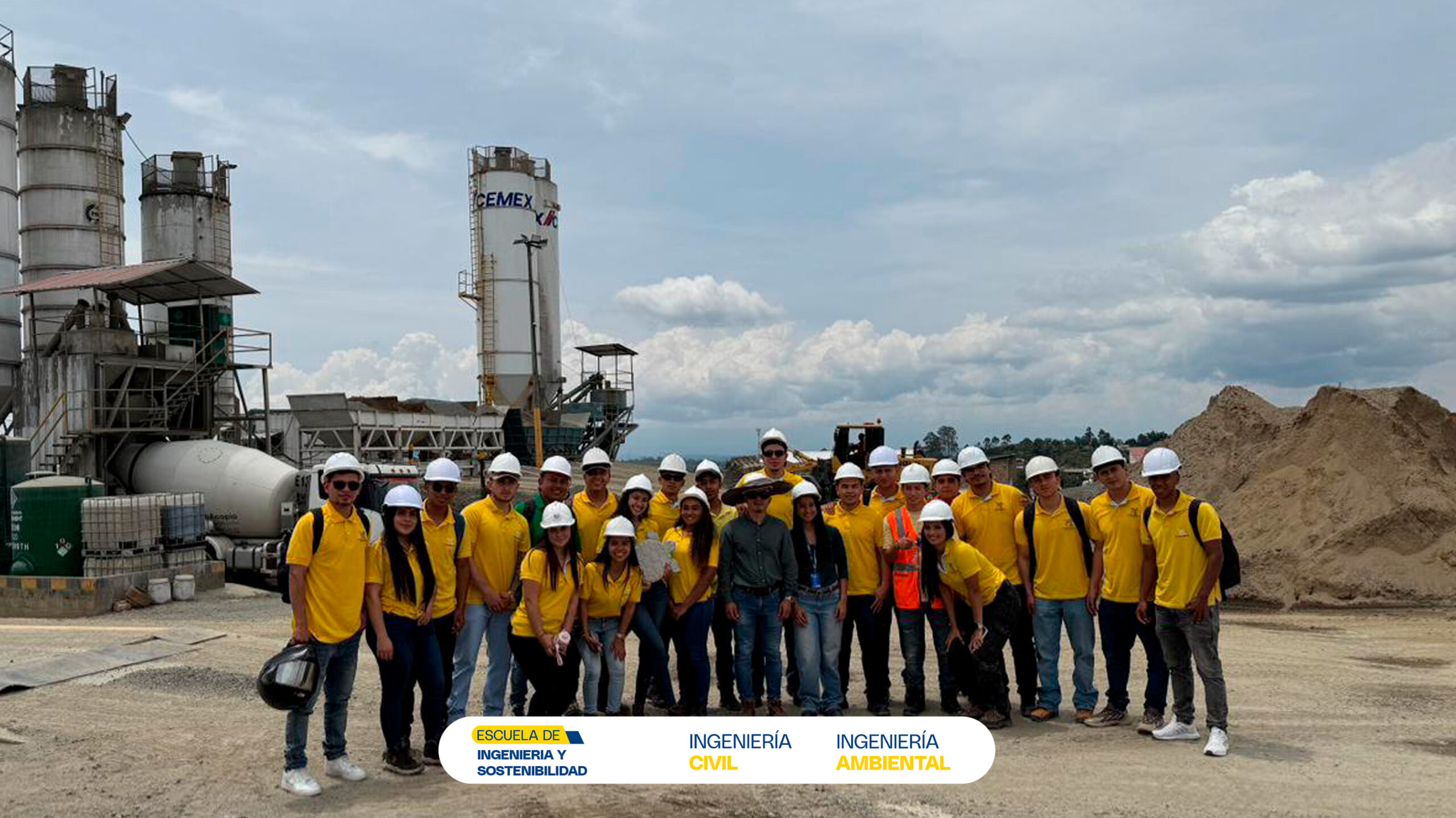 Estudiantes de Ingeniería fortalecen su formación en visita técnica a GEOACOPIO