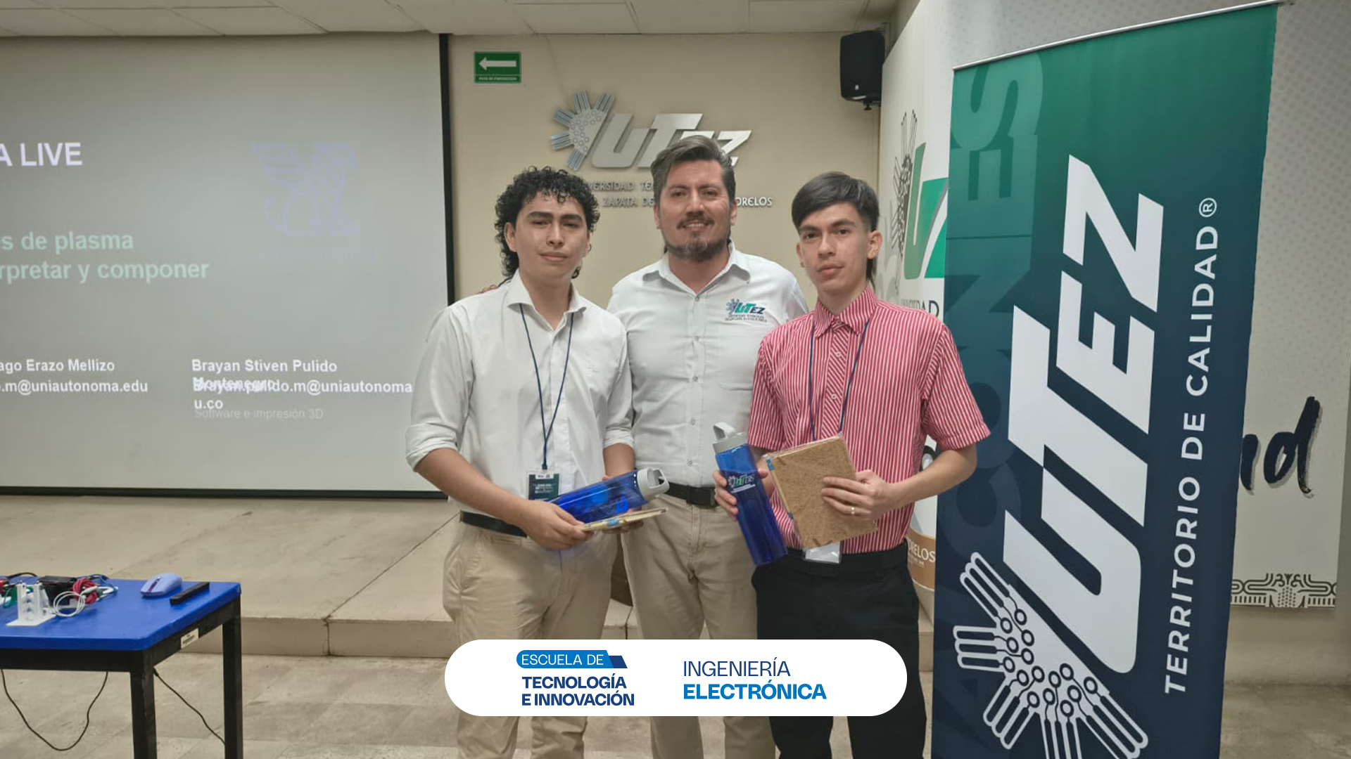 Estudiantes de Ingeniería Electrónica llevaron la innovación a México